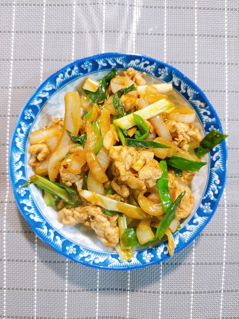 家常蔥爆肉片
