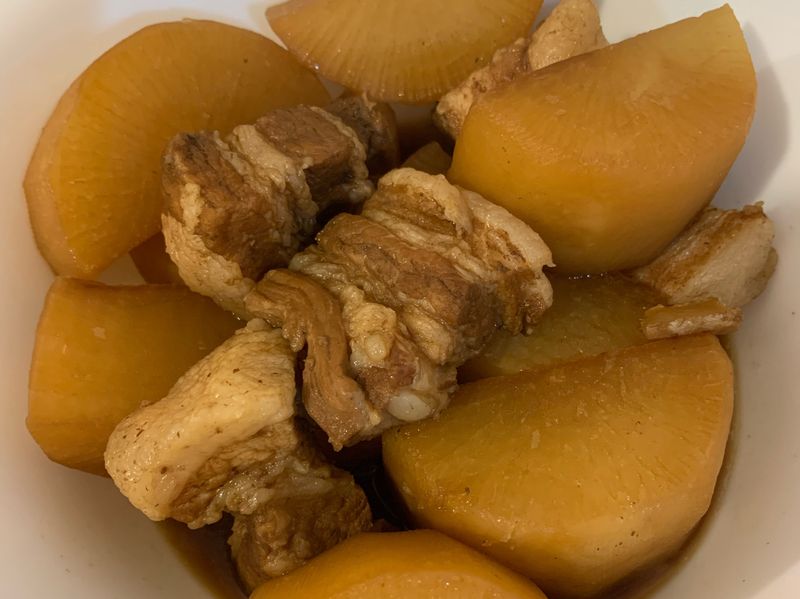 蘿蔔滷五花肉