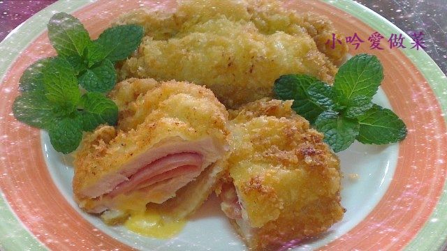 ღ小吟愛做菜ღ 藍帶起司豬排