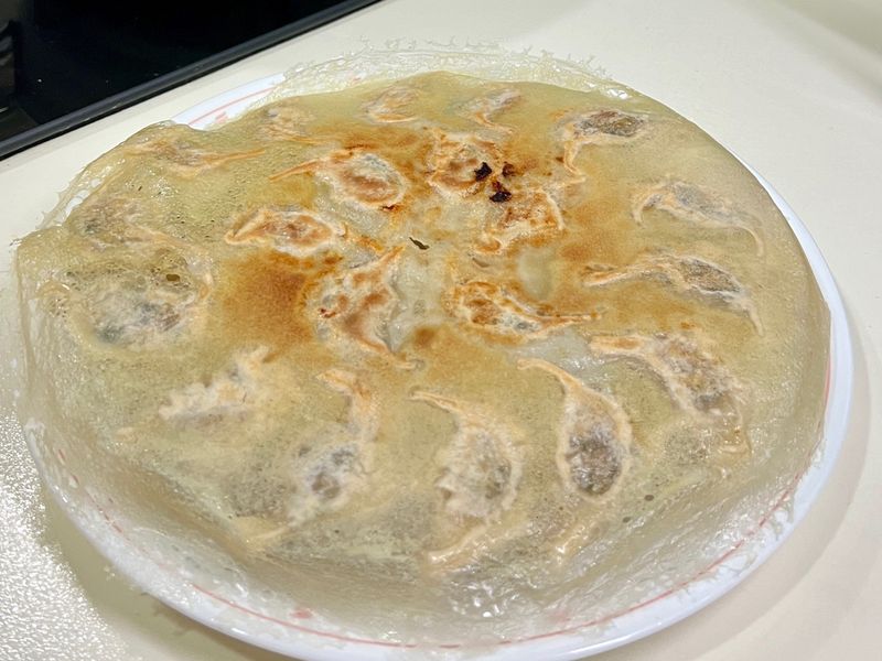 冰花煎餃