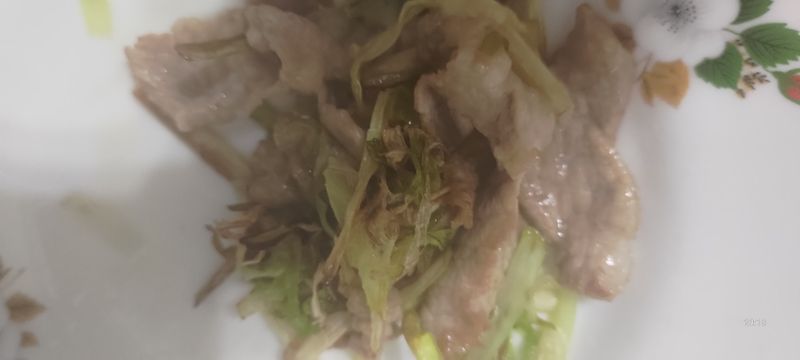 韭黃炒肉