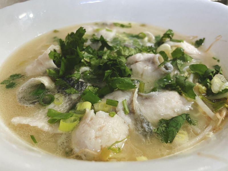 芽菜汆鮮魚