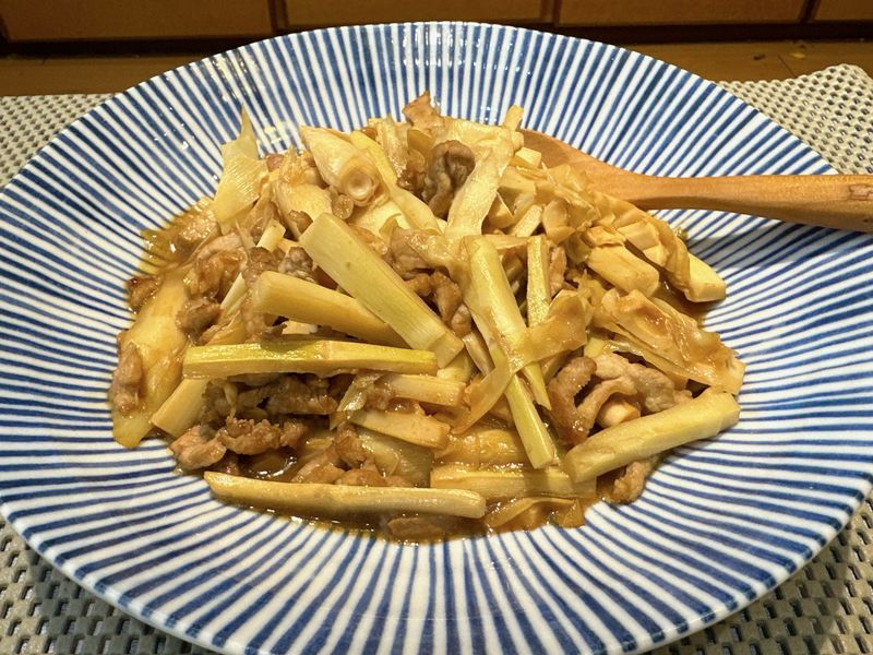 桂竹筍炒肉絲