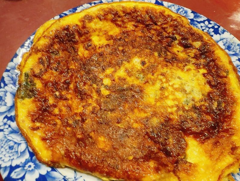 高麗菜乾煎蛋