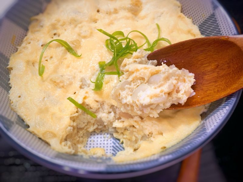 薯餅蒸蛋