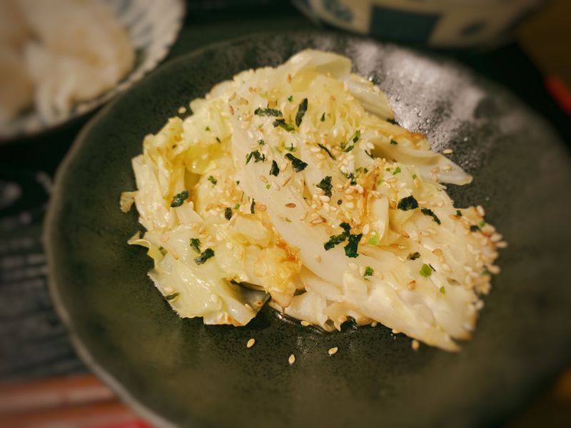 醬燒高麗菜片