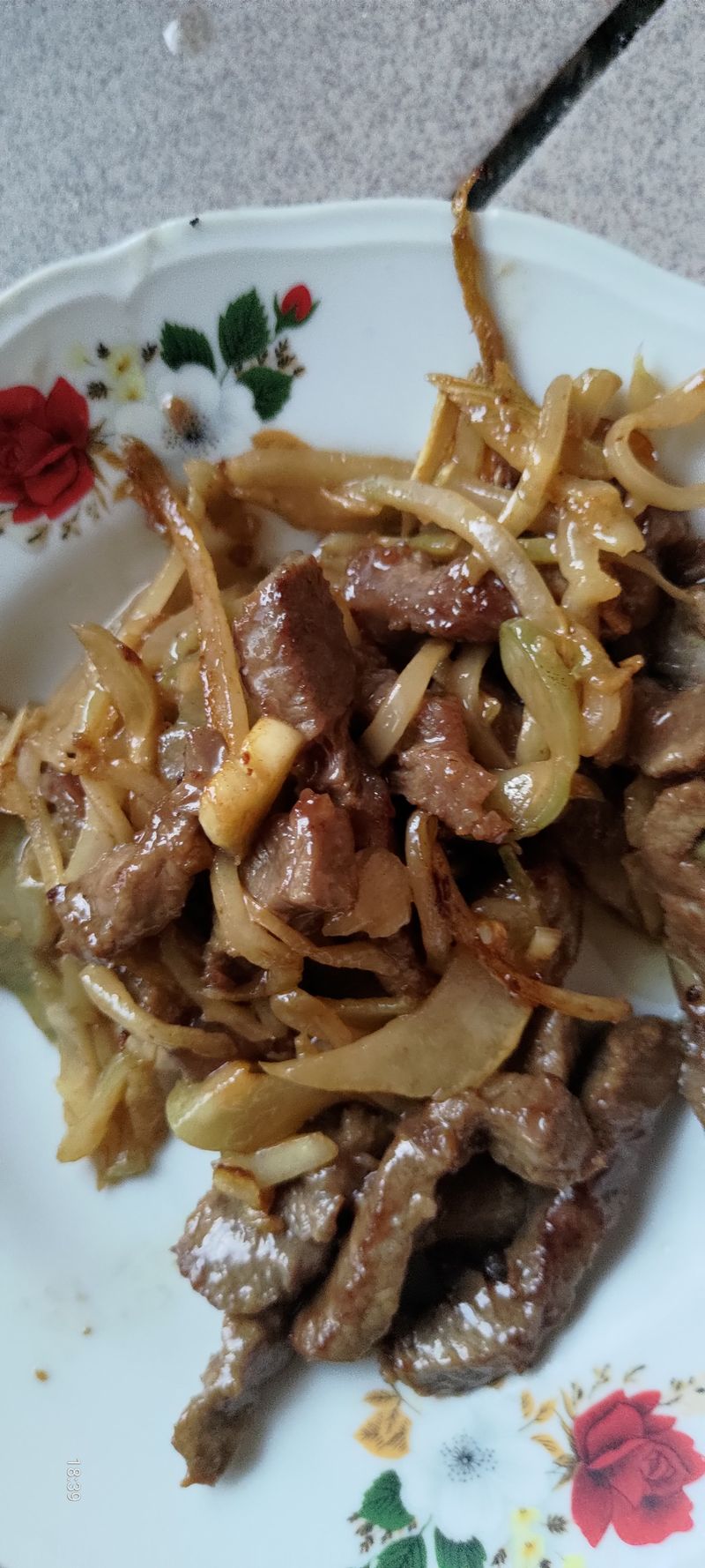 柞菜牛肉