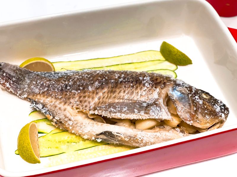 鹽烤吳郭魚