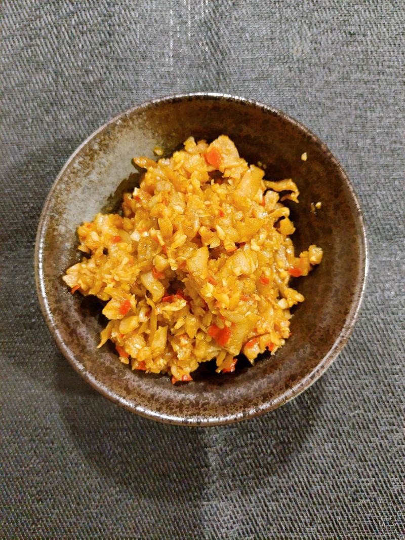 簡易辣炒菜脯(五辛素)
