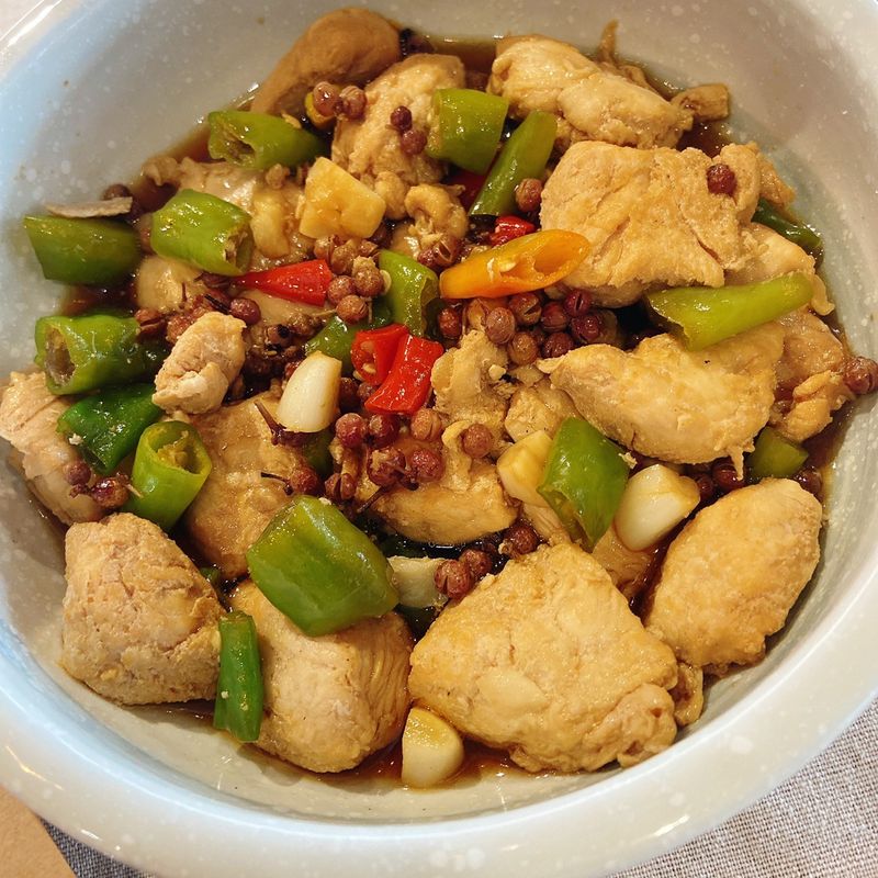 雙椒麻香雞