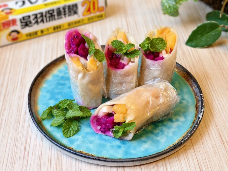水果優格捲餅