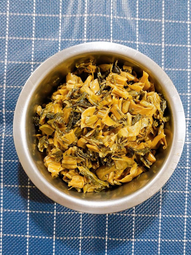 客家福菜處理法