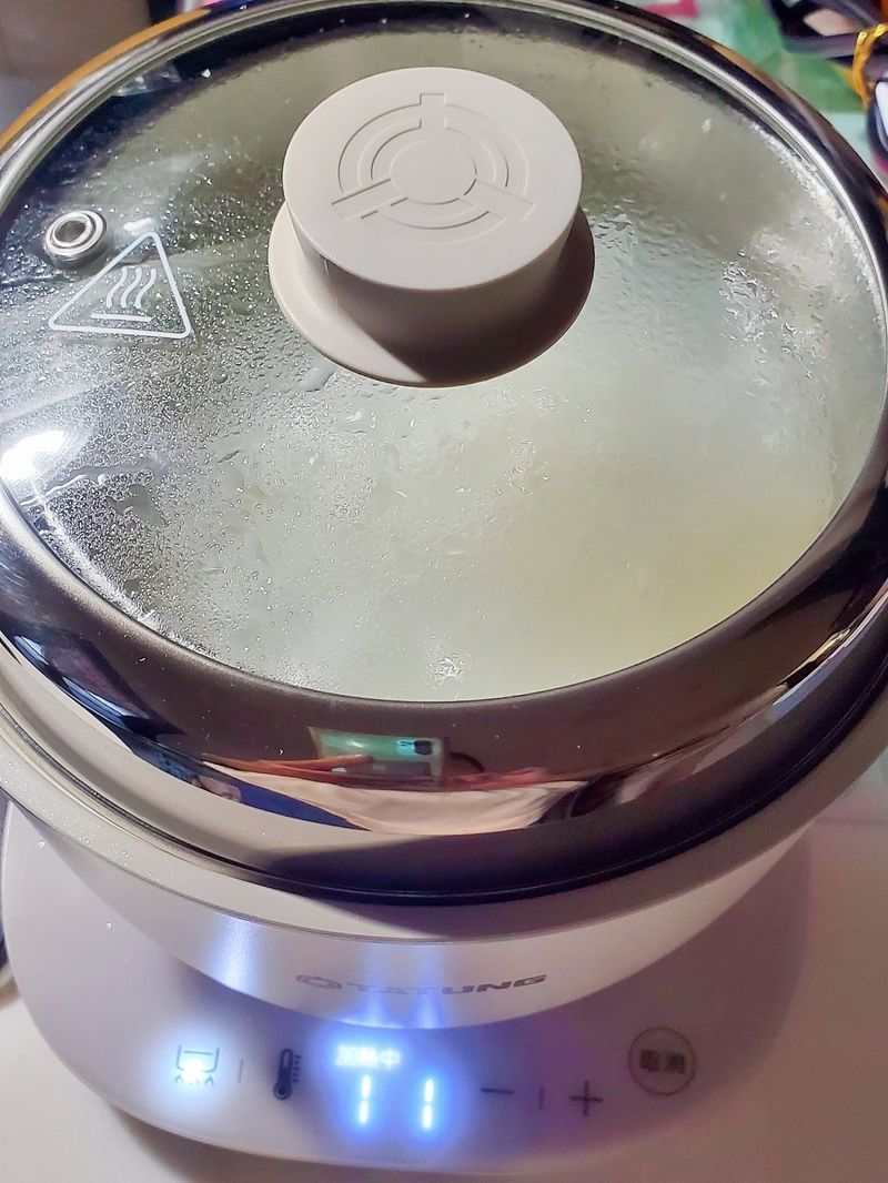 用電鍋煮 清粥