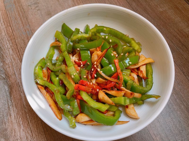 味噌炒青椒(全素)