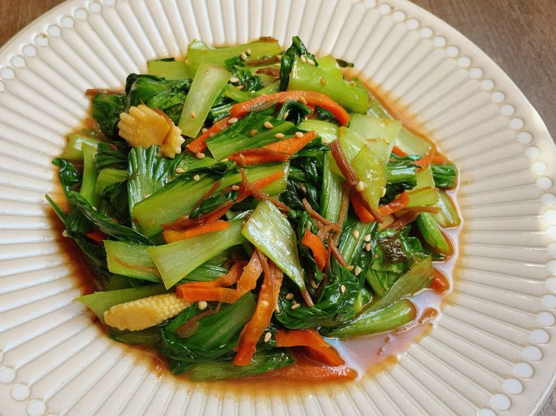味噌炒青江菜(全素)