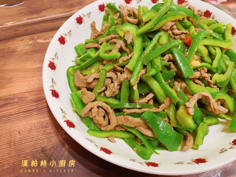 青椒炒牛肉