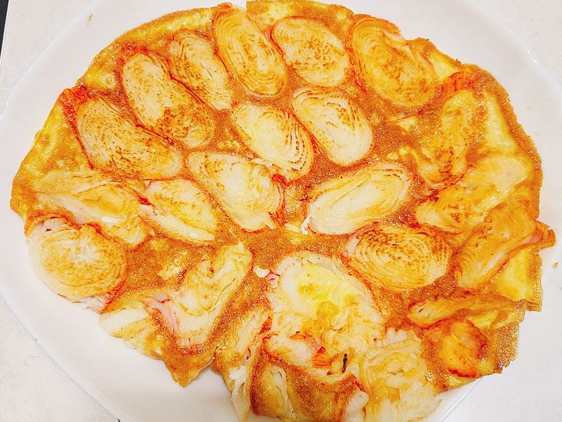 蛋煎蟹肉棒
