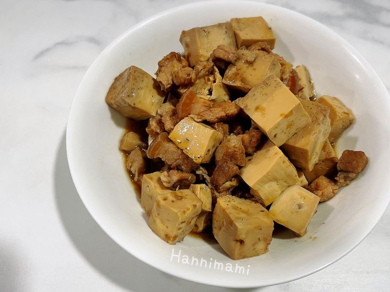 滷肉蛋白塊