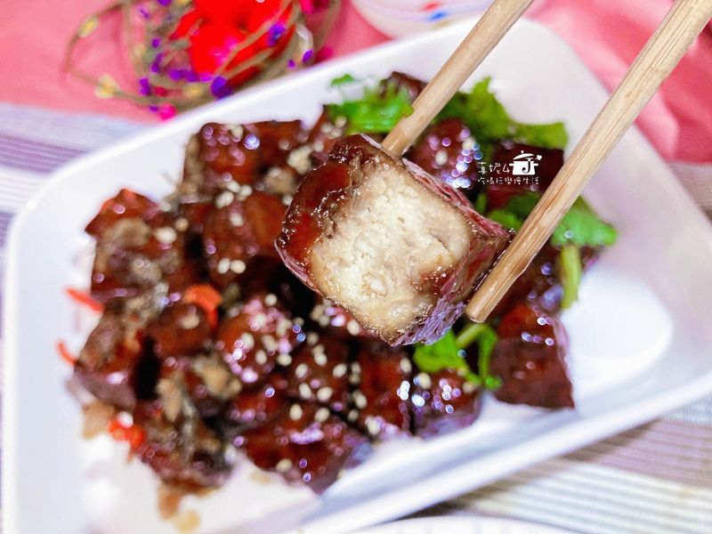 滷焦糖豆干