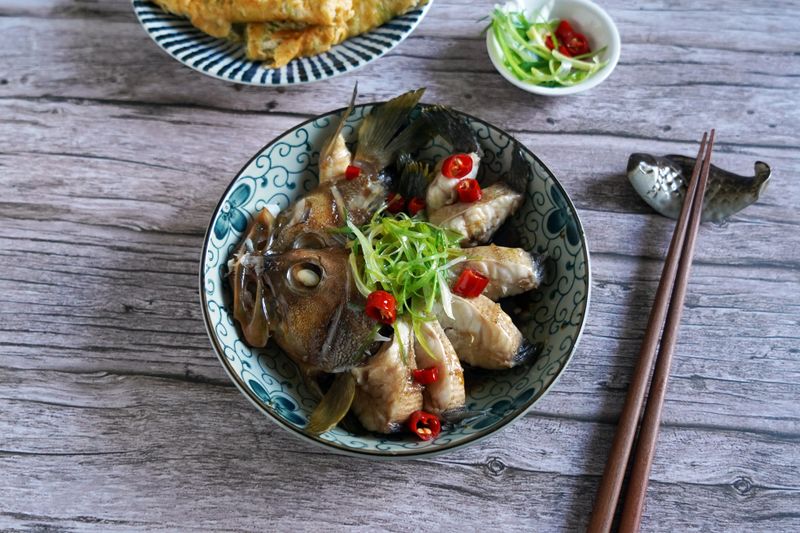 清蒸黃石斑