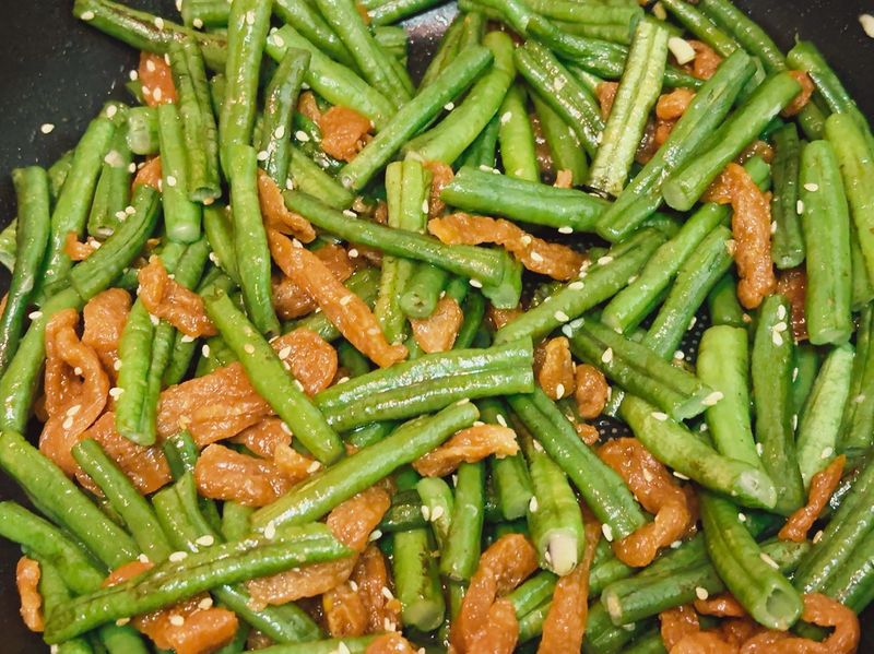 菜豆炒豆棗