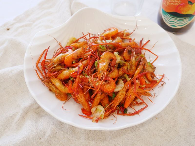 好簡單「鹽酥溪蝦」停不下來的滋味!!