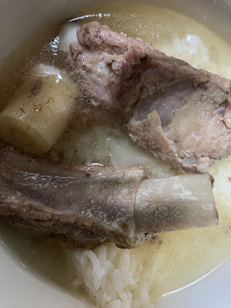 豬肋排湯飯