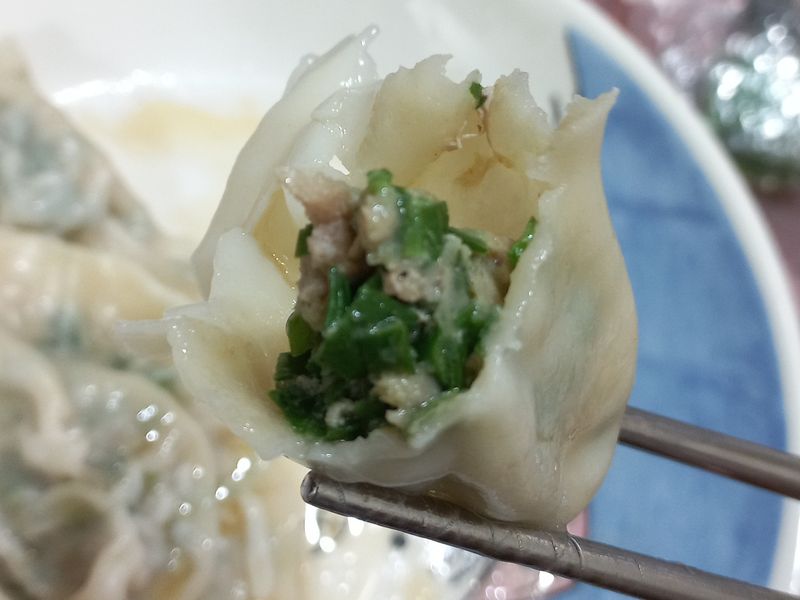 手工 鮮肉韭菜水餃 ~簡單隨手做