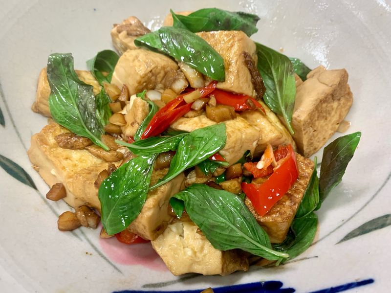 塔香雞蛋豆腐