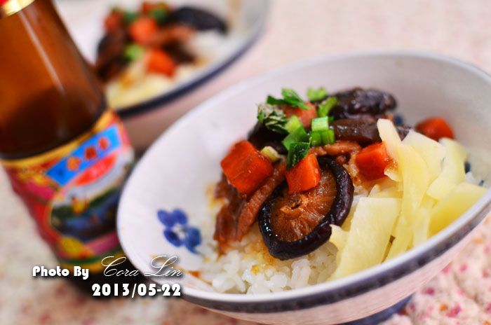 【李錦記125週年舊庄特級蠔油】香菇瘦肉飯