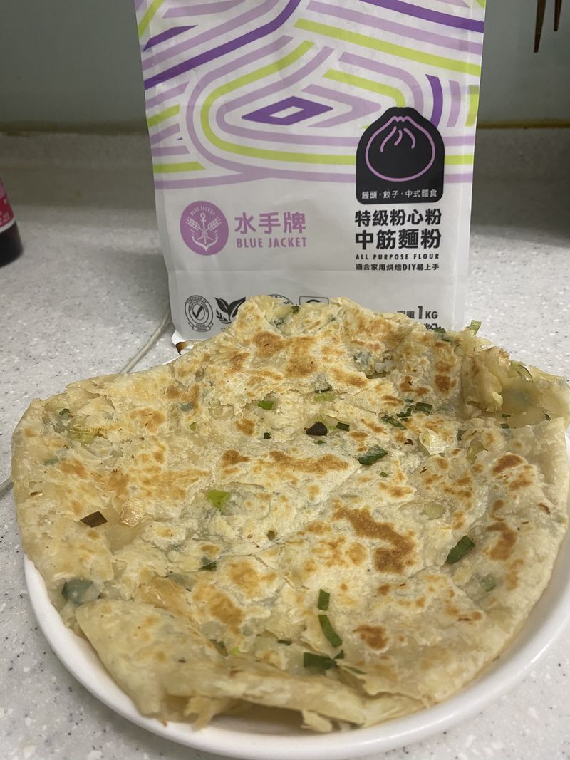 酥脆蔥抓餅
