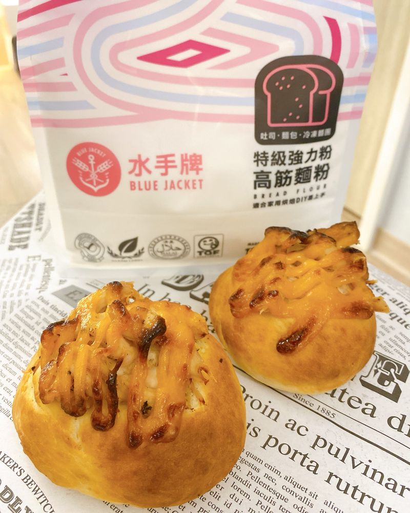 明太子雞肉麵包