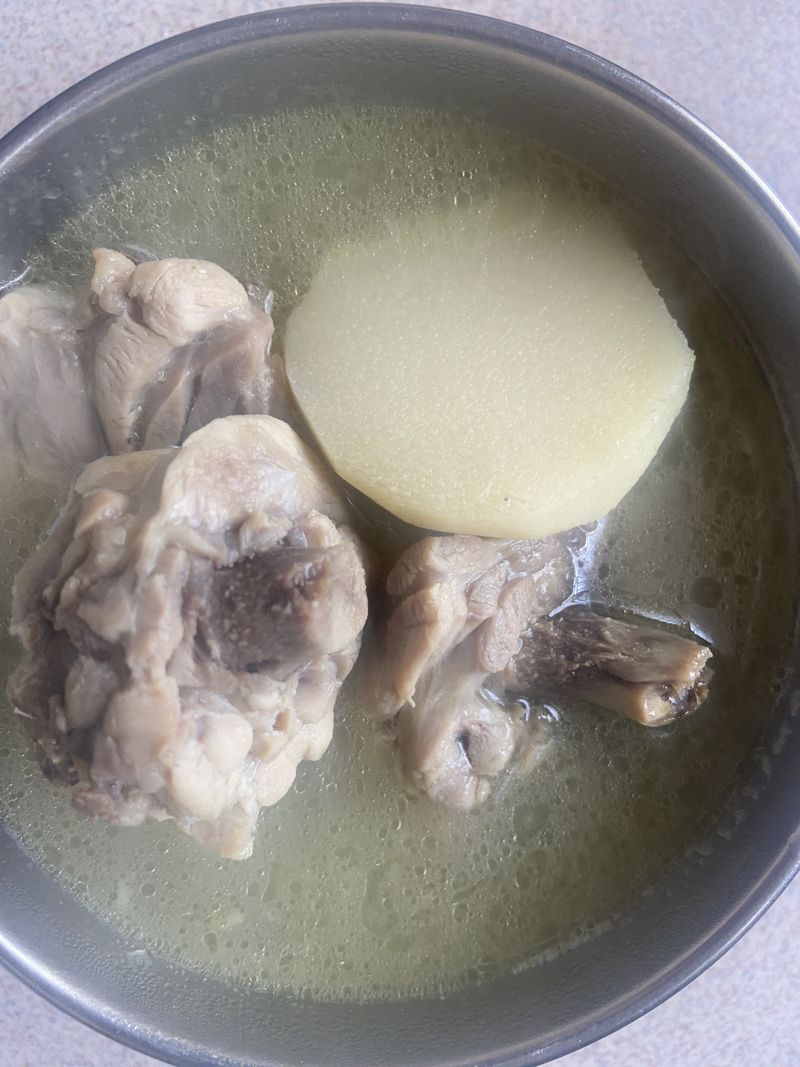 竹筍燒酒雞