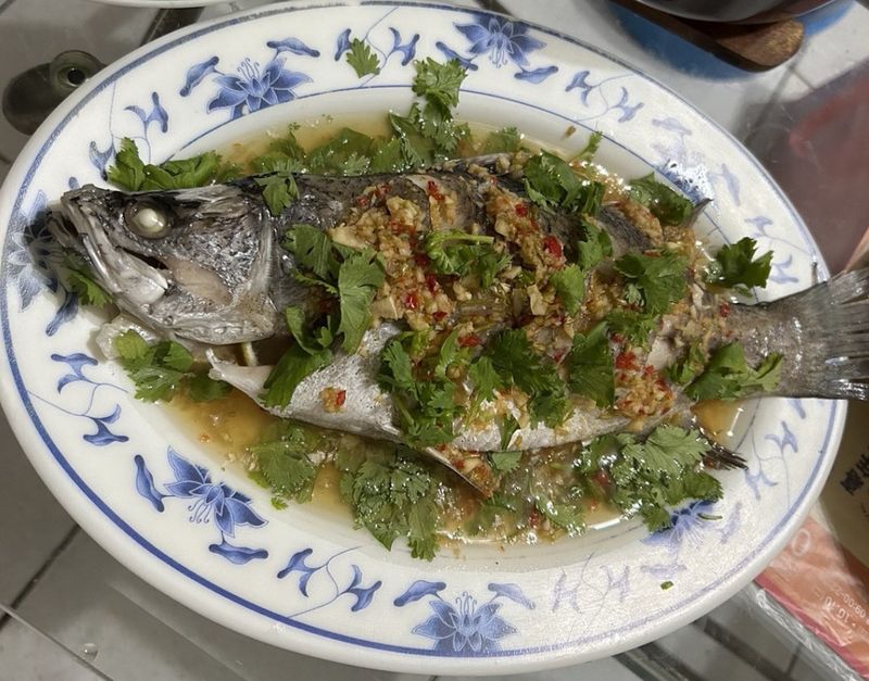 清蒸檸檬魚