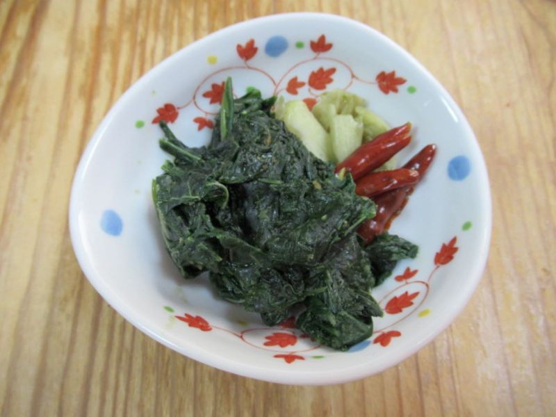 椒香地瓜葉