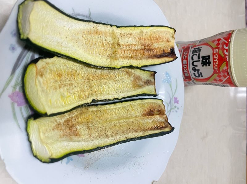 簡單-氣炸櫛瓜