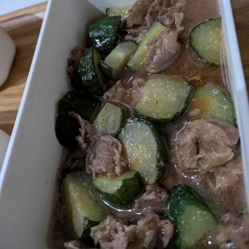 小黃瓜炒肉