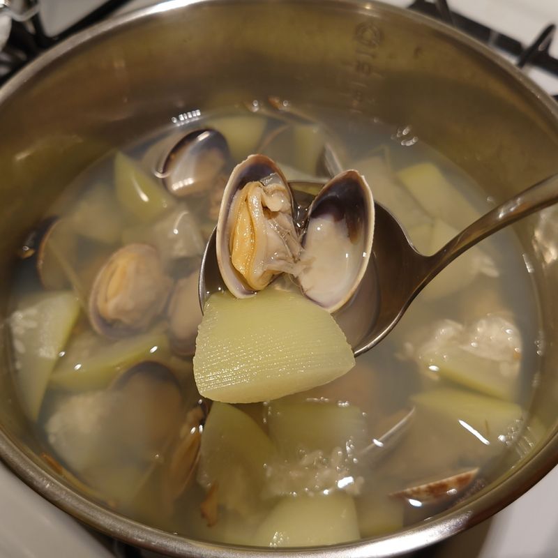(電鍋)瓠瓜蛤蜊湯
