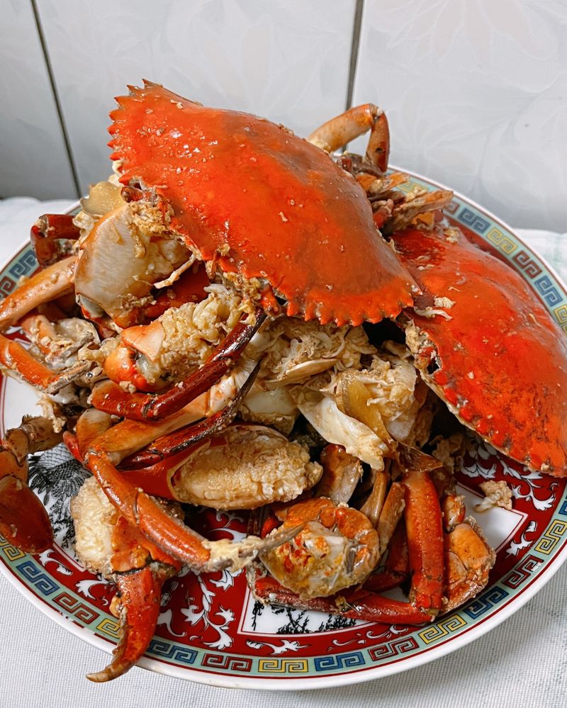 麻油螃蟹