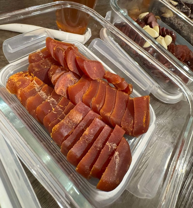 煎烏魚子