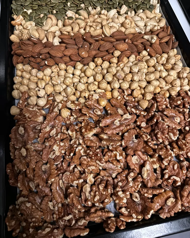 烤生堅果
