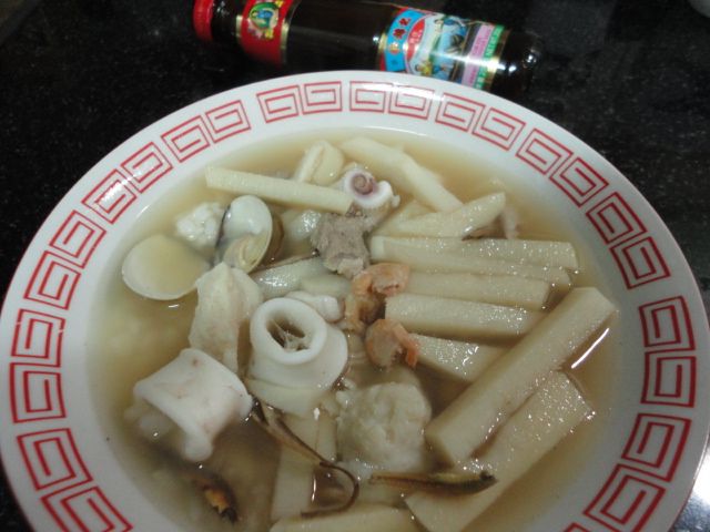 [李錦記舊庄特級蠔油125週年]...竹筍海鮮湯飯