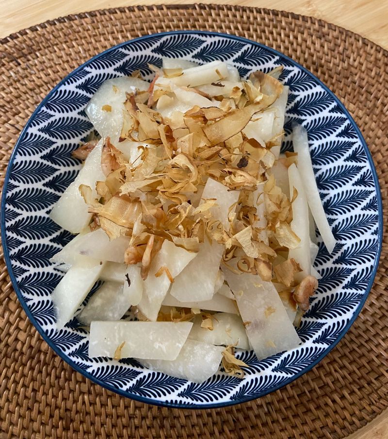 日式柴魚大頭菜