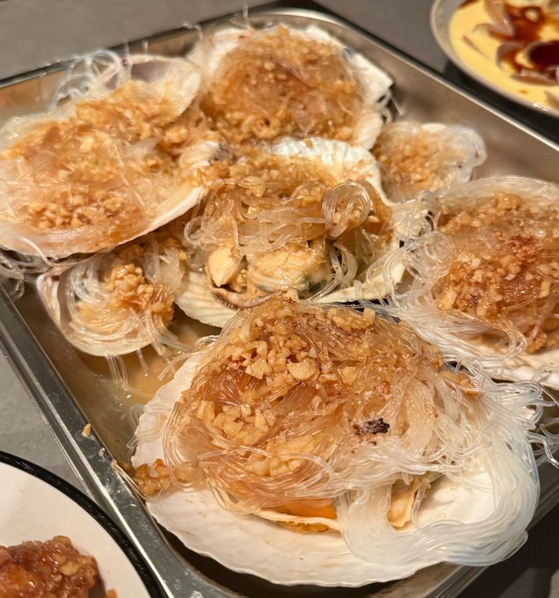 蒸粉絲扇貝