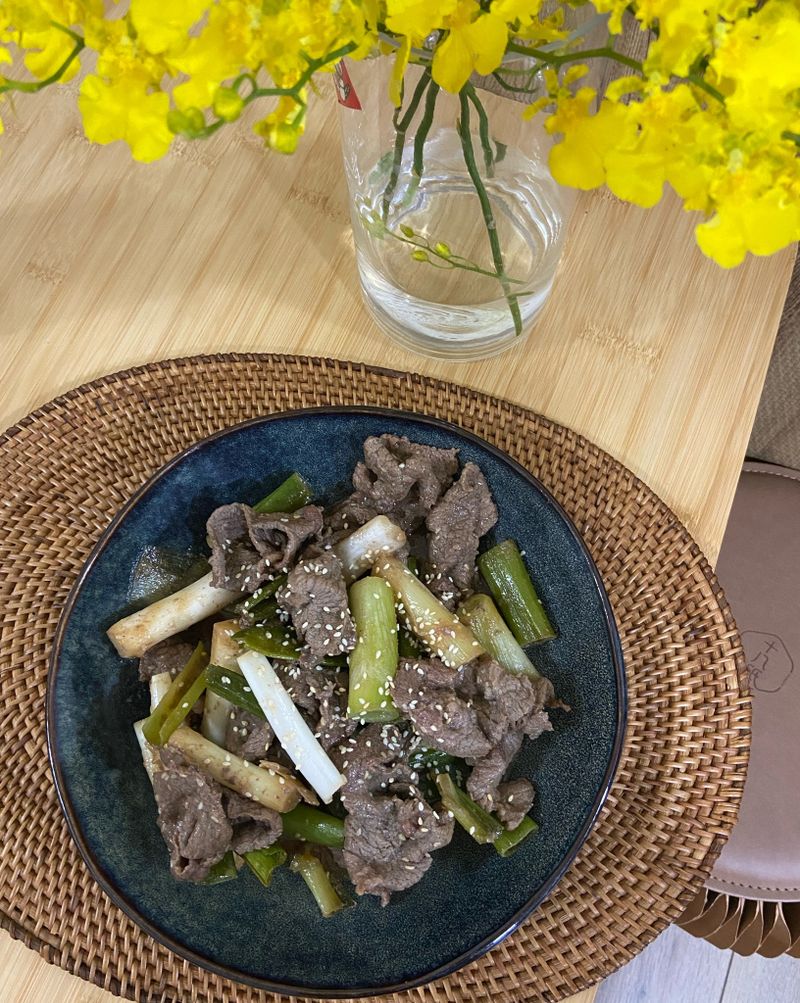 日本大蔥蔥燒牛肉