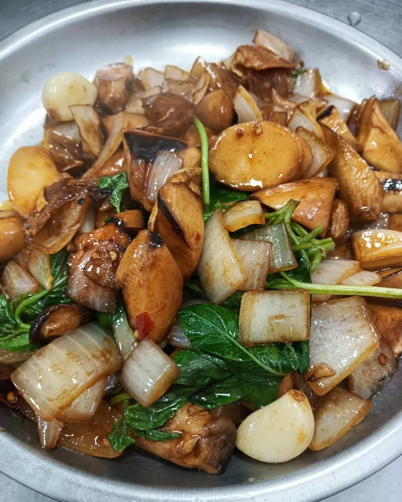 三杯杏鮑菇
