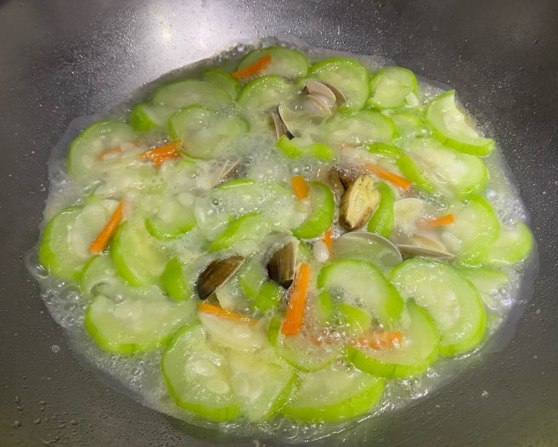 絲瓜蛤蠣