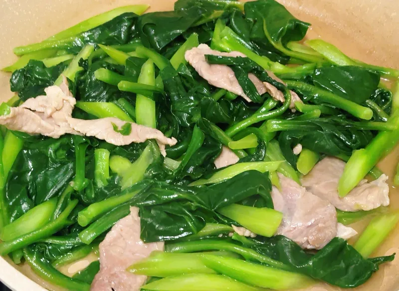 皇宮菜炒肉片