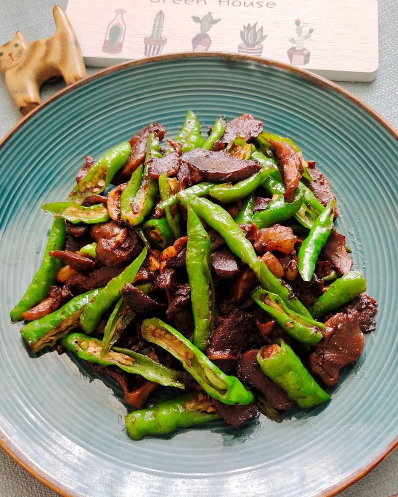 青龍炒鵝胗