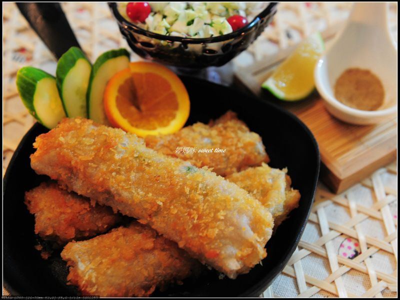 酥炸鮮蚵捲